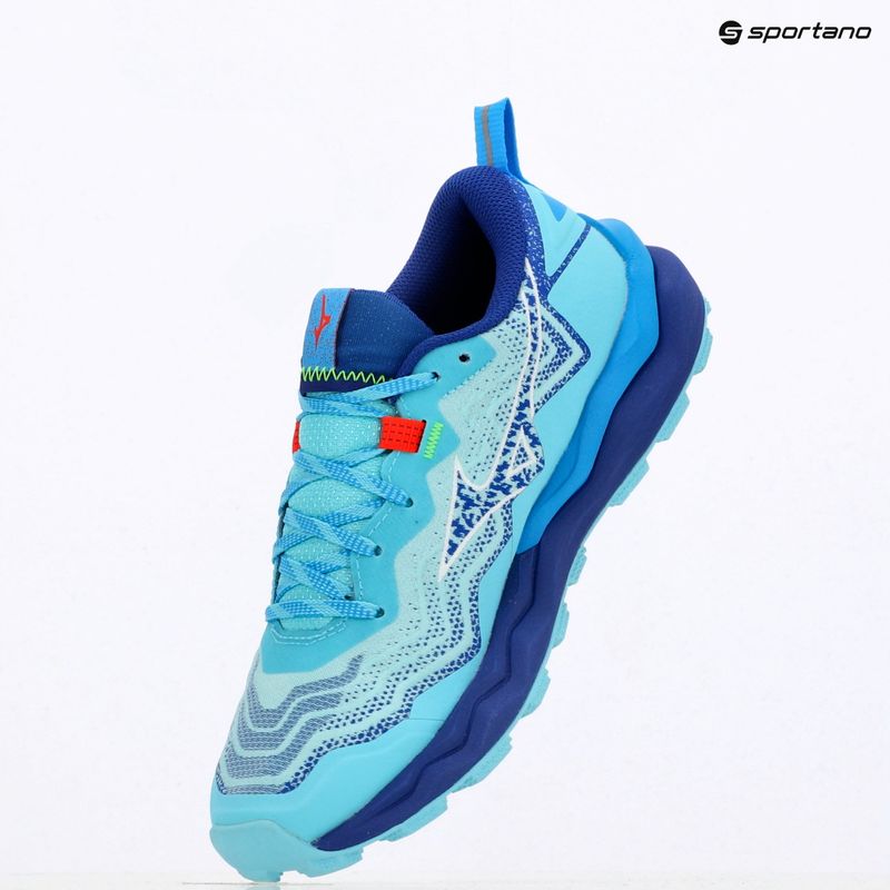 Women's running shoes Mizuno Wave Daichi 9 blue radiance/white/ reflex blue c 9