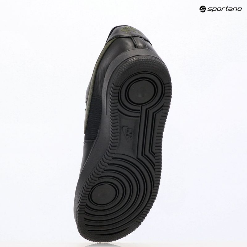 Men's Nike Air Force 1 Low Gore-Tex black/cargo khaki shoes 9