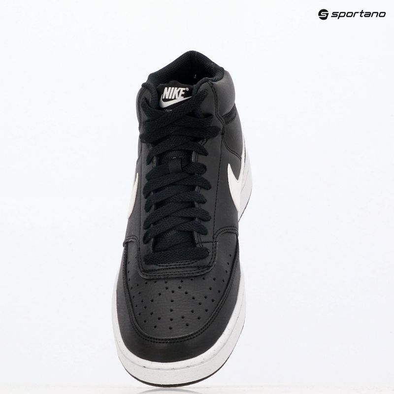 Men's shoes Nike Court Vision Mid Next Nature black/black/white 9