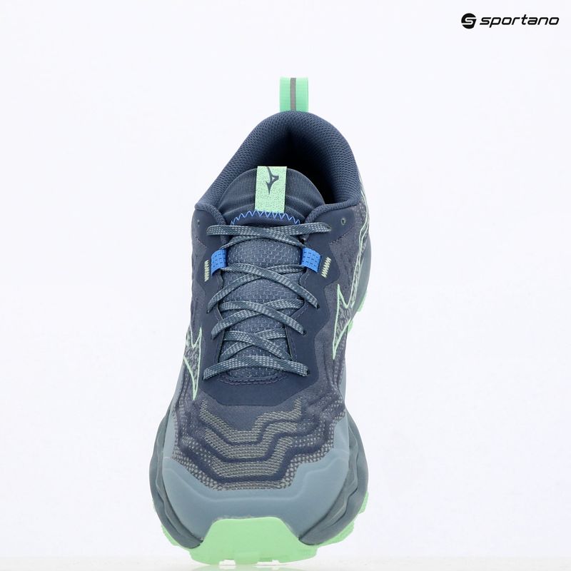 Men's running shoes Mizuno Wave Daichi 9 vintage indigo/neo mint/citade 9