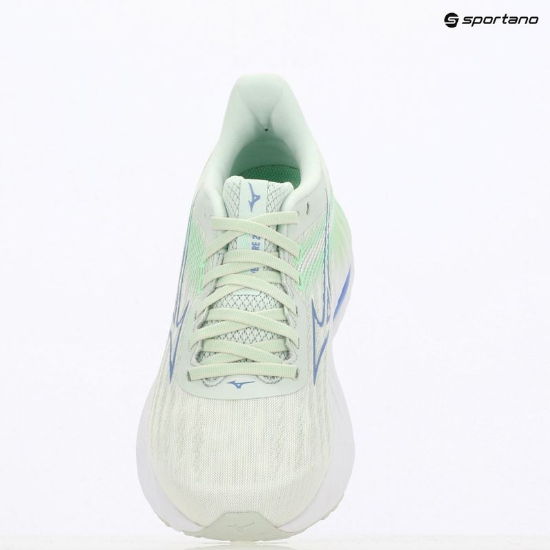 Women's running shoes Mizuno Wave Inspire 21 hint of mint/bel air blue/neo mint 10