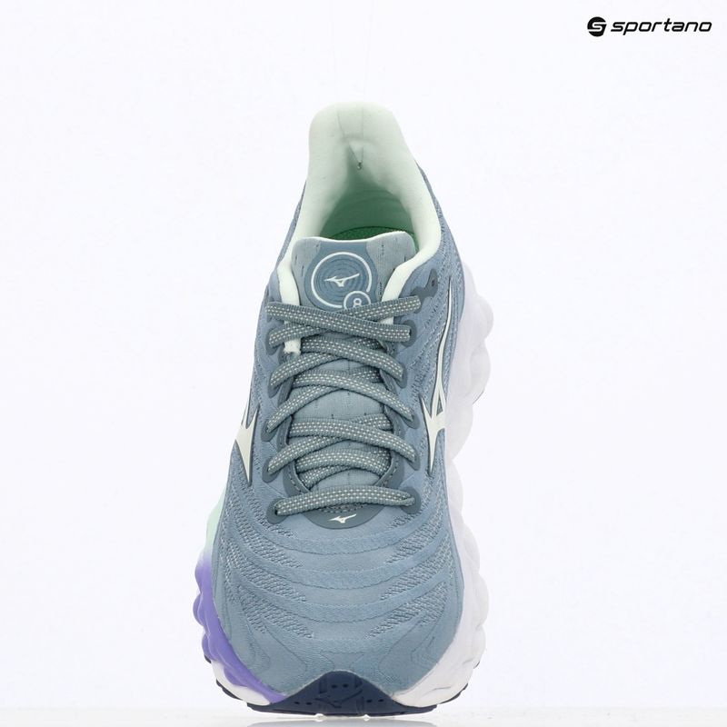 Women's running shoes Mizuno Wave Sky 8 citadel/hint of mint/paisley purple 9