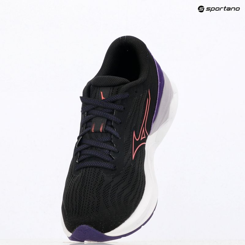 Women's running shoes Mizuno Wave Revolt 3 black/camellia rose/violet indigo 10
