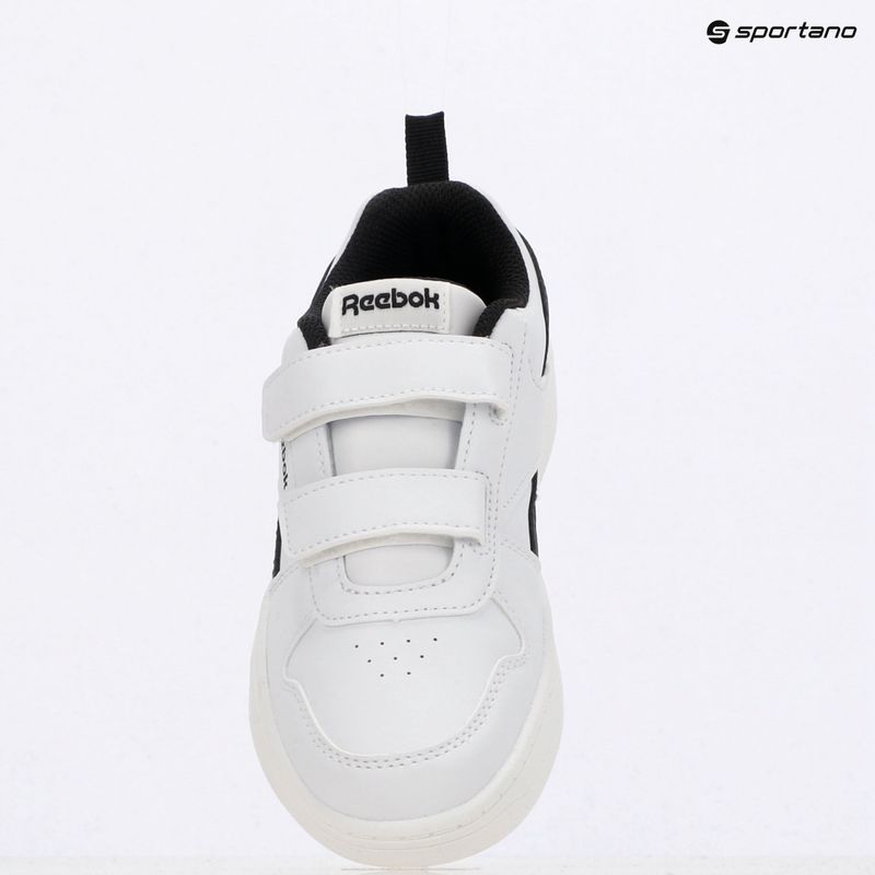 Reebok Royal Prime 2.0 Two Strap white/white/black children's shoes 10