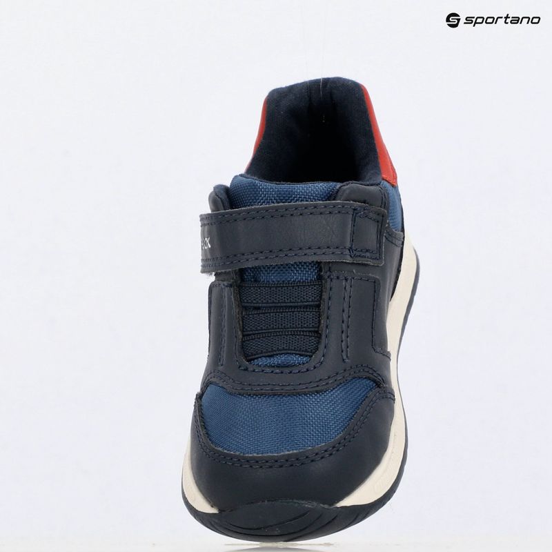 Geox Rishon navy/red children's shoes 9