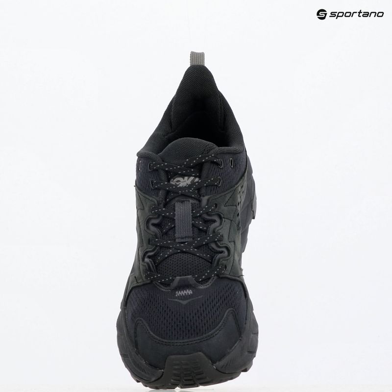 Men's hiking boots HOKA Anacapa Breeze Low black/black 9