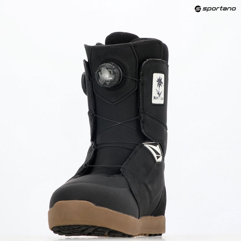 Men's snowboard boots ThirtyTwo Lashed Double Boa X Volcom '24 black/gum 11