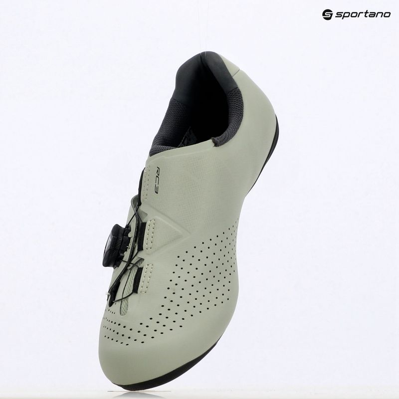 Shimano SH-RC300W women's road shoes pale green 9