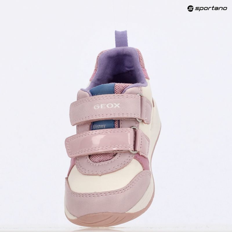 Geox Rishon white/pink children's shoes 9
