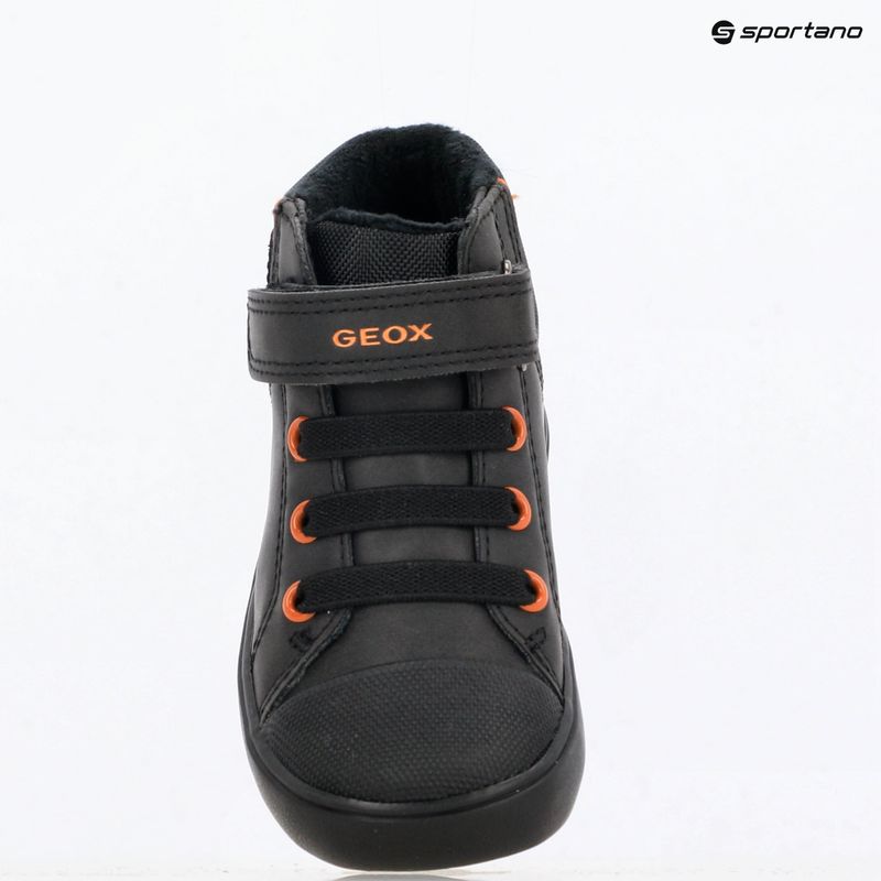 Geox Gisli black/dark orange children's shoes 9