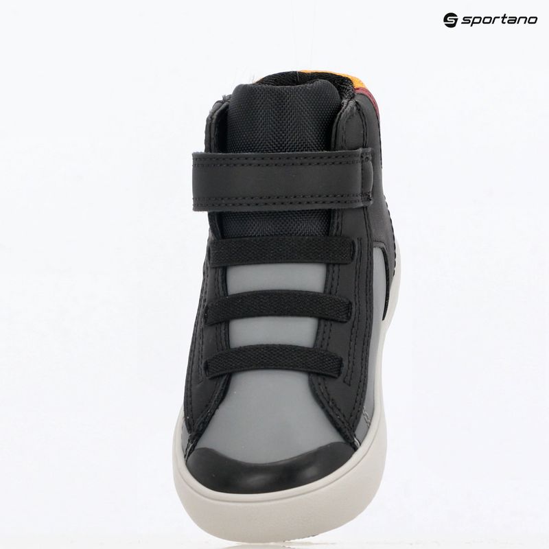 Geox Gisli black/burgundy children's shoes 9