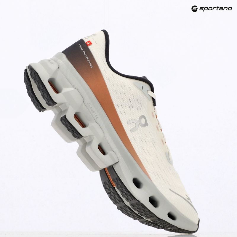 Women's running shoes On Running Cloudspark ivory/glacier 9