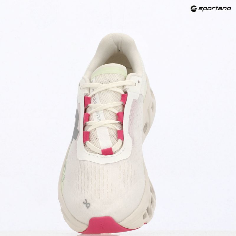 Women's running shoes On Running Cloudmonster white/lima 9