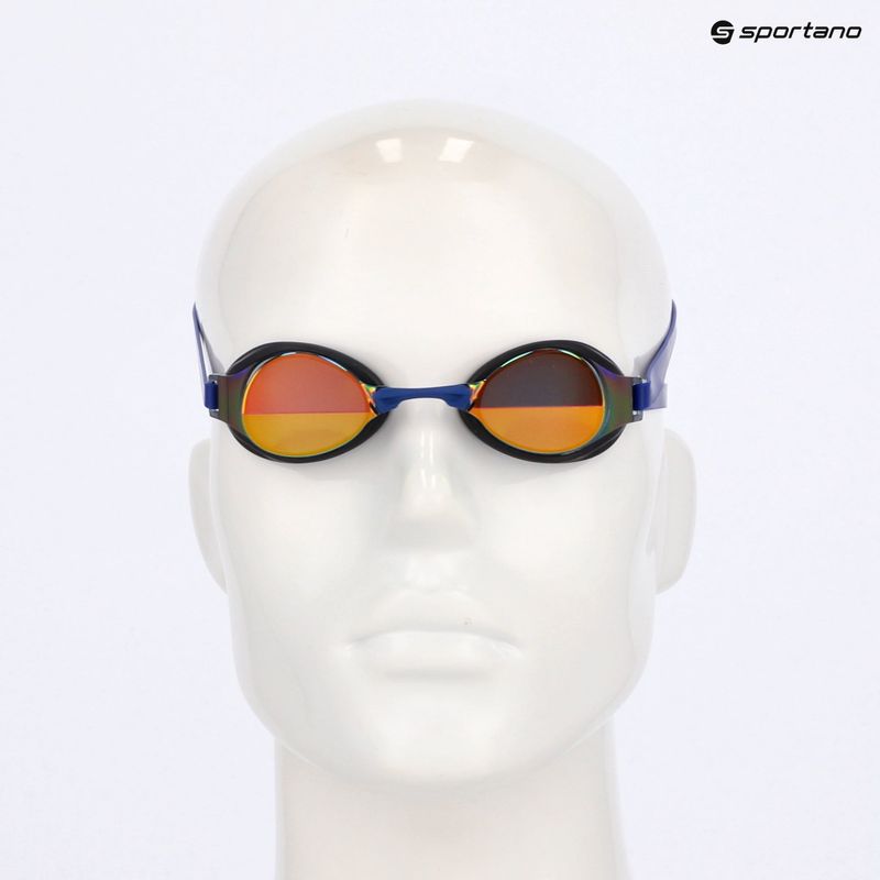 SWANS Ignition-M smoke/ ruby mirror swimming goggles 8