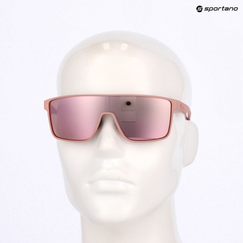 Tifosi Sanctum matte pink/pink mirror sunglasses 6