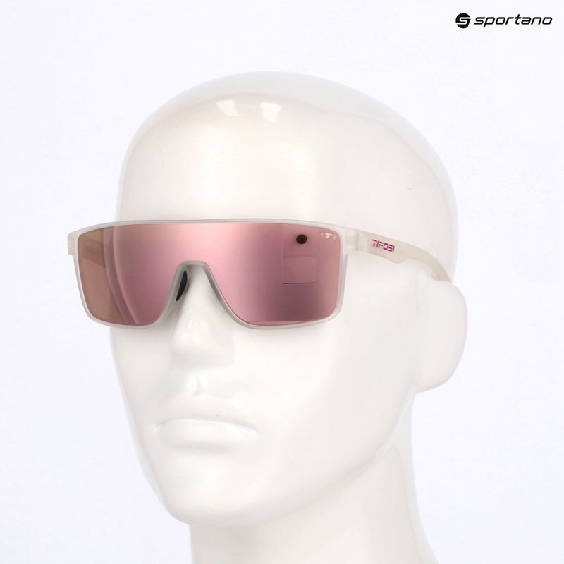 Tifosi Sanctum satin clear/pink mirror sunglasses 6