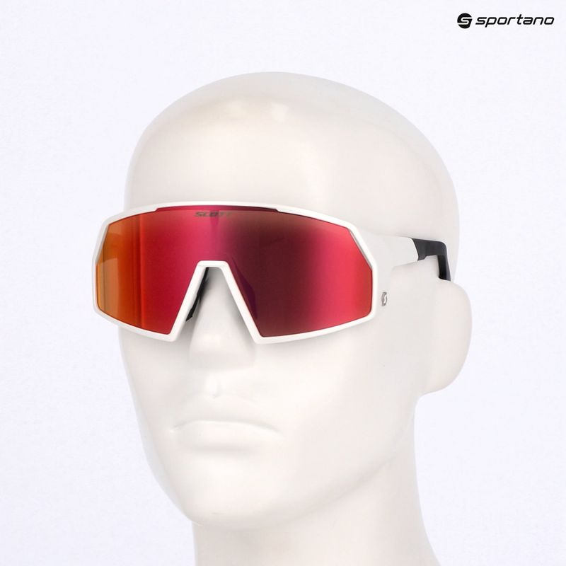 SCOTT Pro Shield white matt/red chrome sunglasses 7