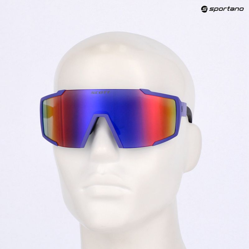 SCOTT Shield ultra purple/teal chrome sunglasses 7