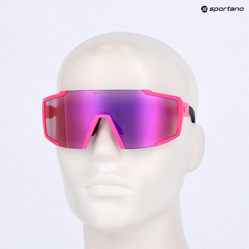 SCOTT Shield acid pink/pink chrome sunglasses 7