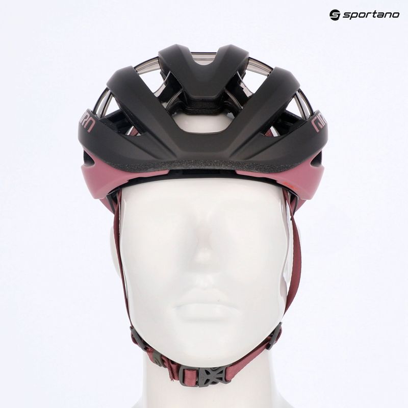 Giro Aries Spherical MIPS matte metallic coal/dusty rose bicycle helmet 13