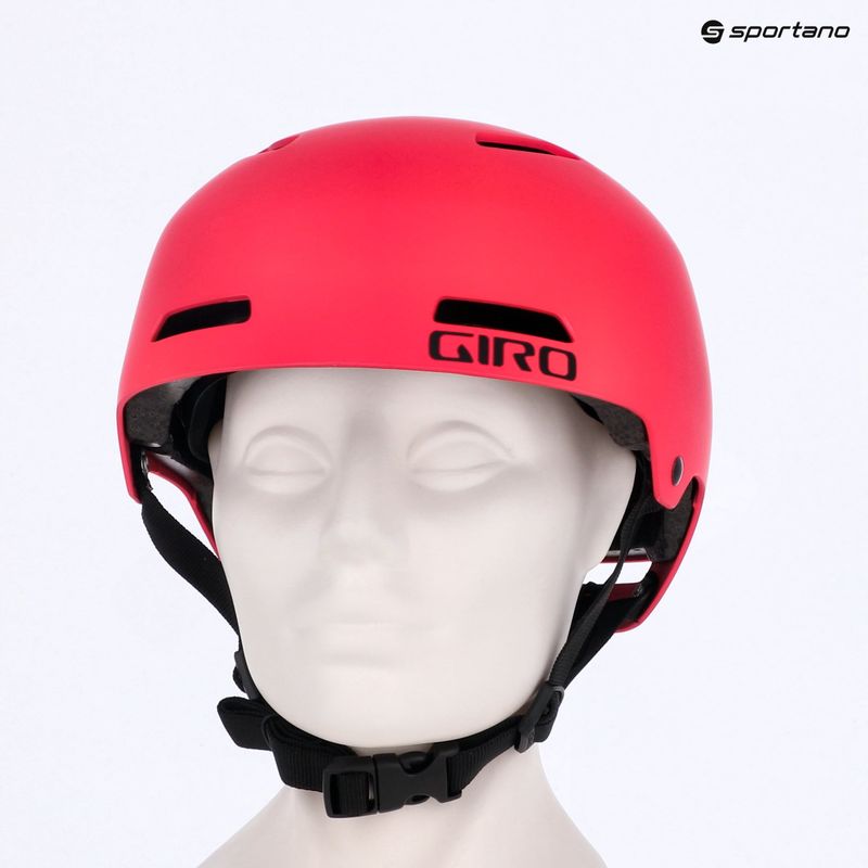 Children's bike helmet Giro Dime FS matte bright red 11