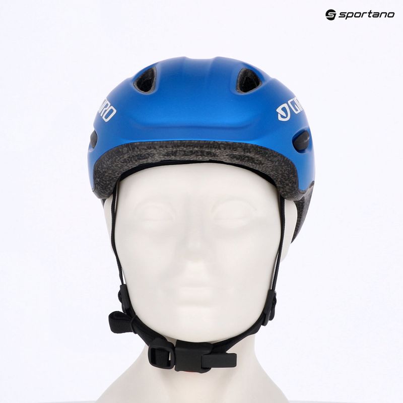 Giro Scamp Integrated MIPS matte ano blue children's bike helmet 8