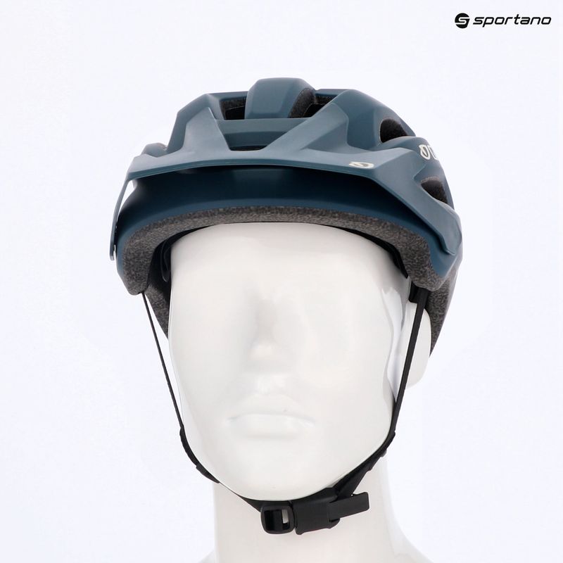 Giro Fixture II Integrated MIPS bike helmet matte harbor blue 8