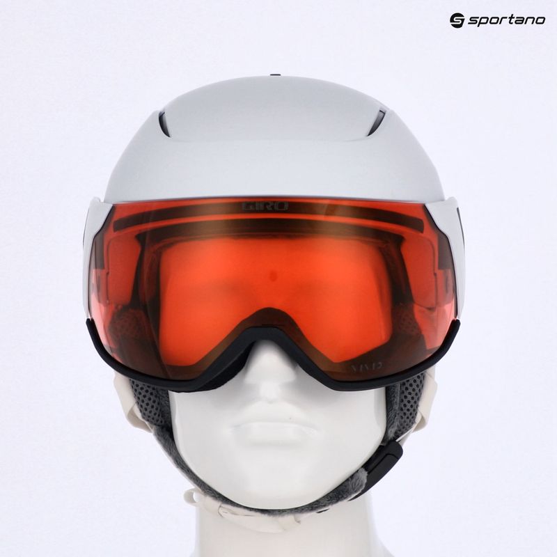 Giro Aria Spherical S2 ski helmet matt white/vivid cooper 10