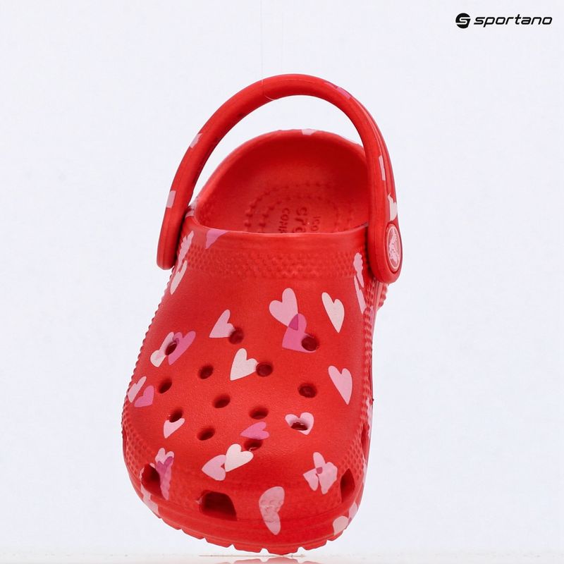 Children's clogs Crocs VDay Clog Toddler cherry red 10