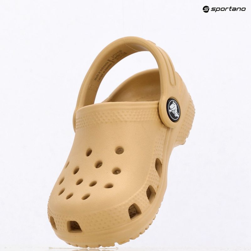 Children's clogs Crocs Classic Clog Toddler wheat 17