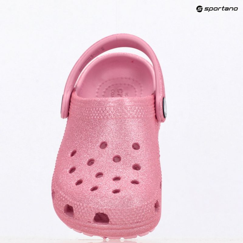 Children's clogs Crocs Classic Glitter Clog Toddler pink tweed glitter 17