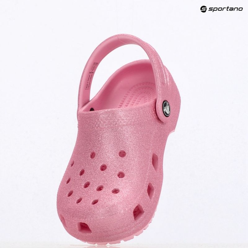 Children's clogs Crocs Classic Glitter Clog Kids pink tweed glitter 17