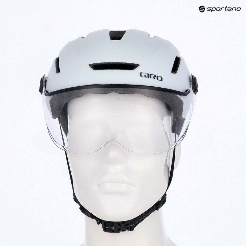 Giro Evoke Shield Integrated MIPS matte chalk bike helmet 14