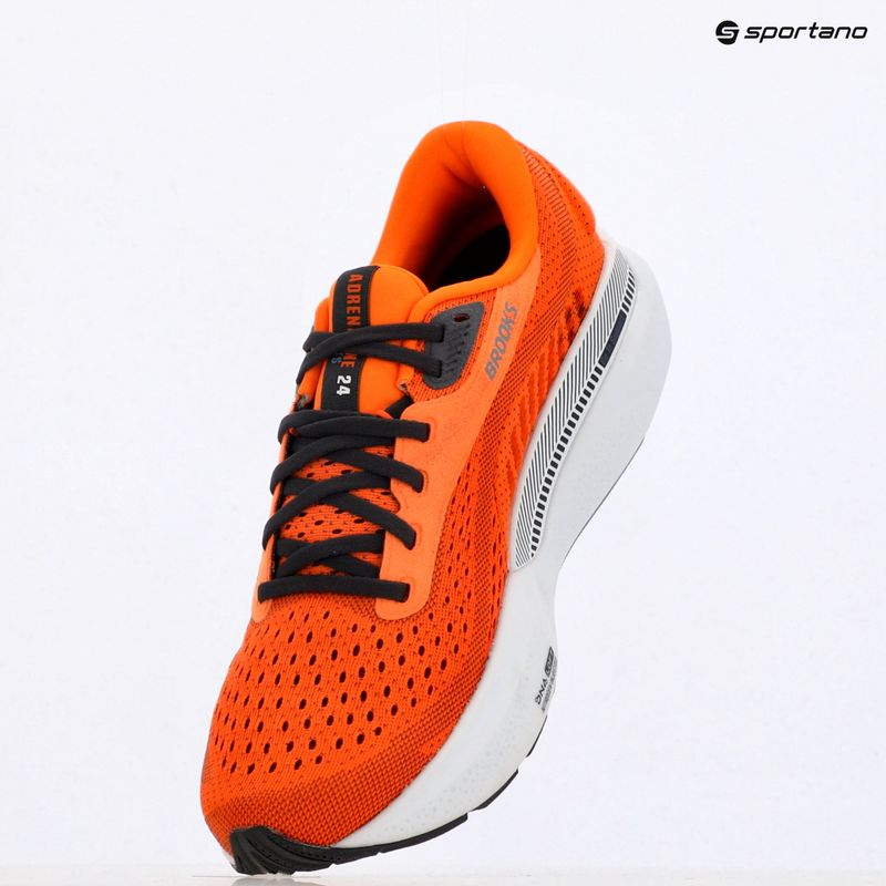 Men's running shoes Brooks Adrenaline GTS 24 orange/ebony /country blue 9