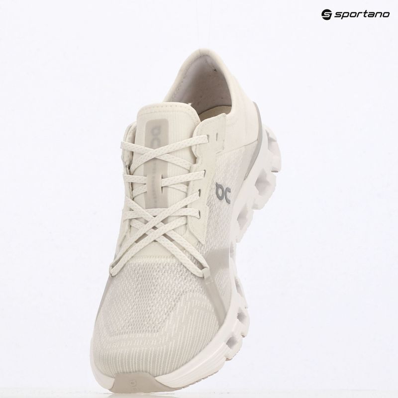 Women's training shoes On Cloud X 4 AD white/wolf 9