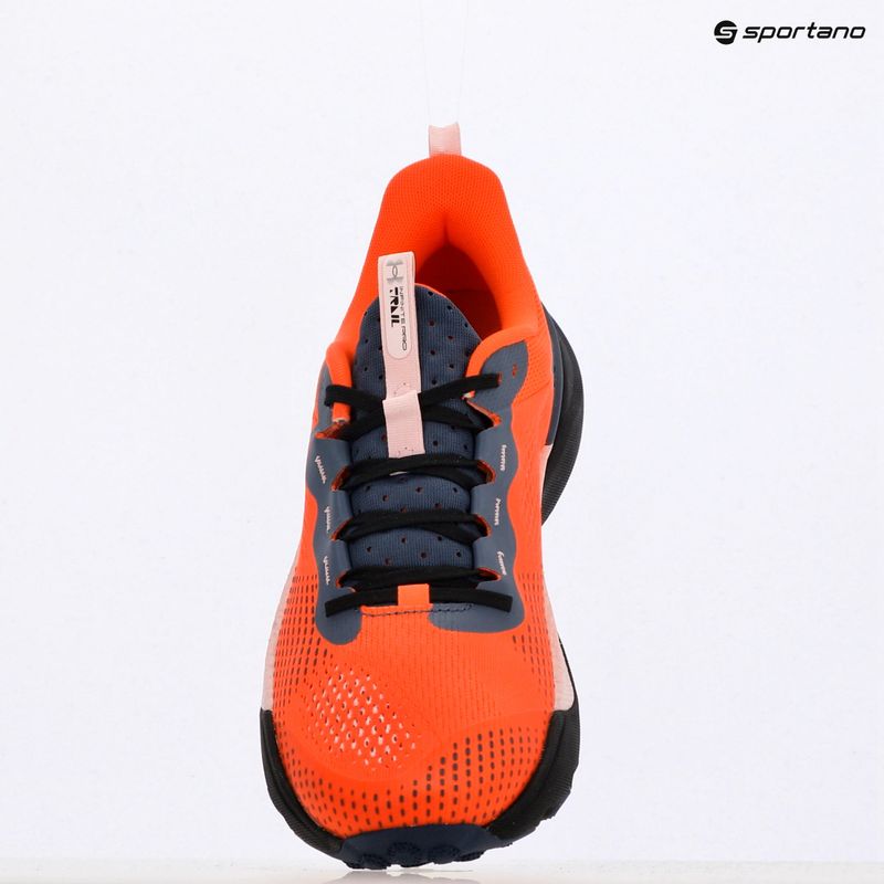 Men's running shoes Under Armour Infinite Pro Trail ares red/black/black 11