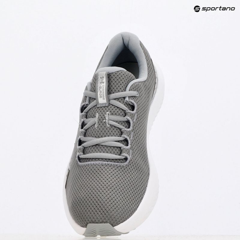 Men's running shoes Under Armour Charged Surge 4 steel/mod gray/white 14