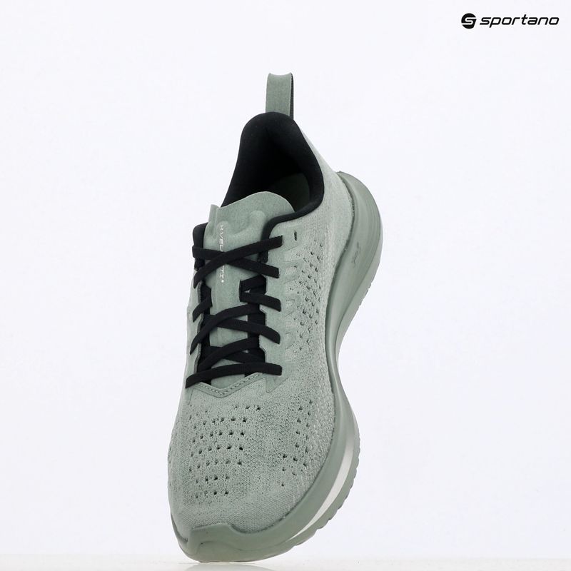 Men's running shoes Under Armour Velociti 4 silica green/silica green/metallic silver 9