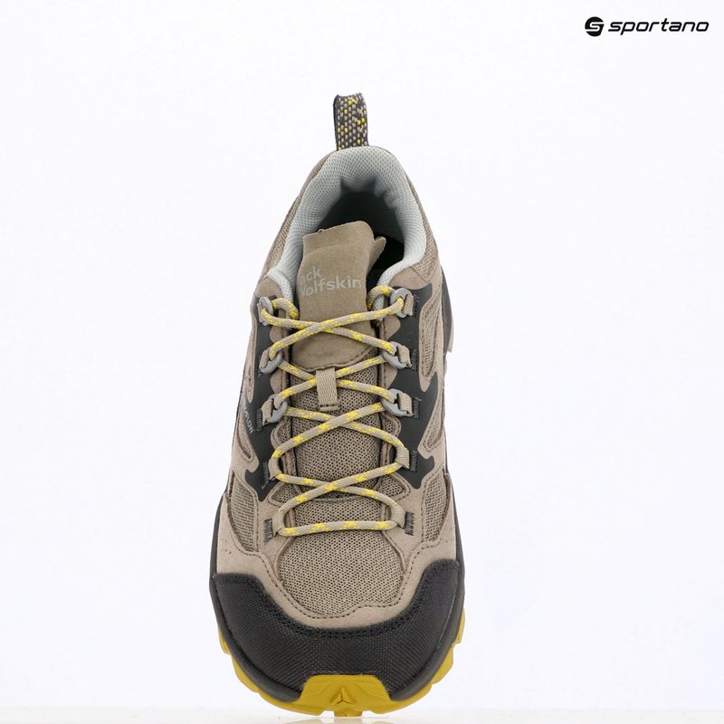 Men's hiking boots Jack Wolfskin Cyrox Vent Low chartreuse 12
