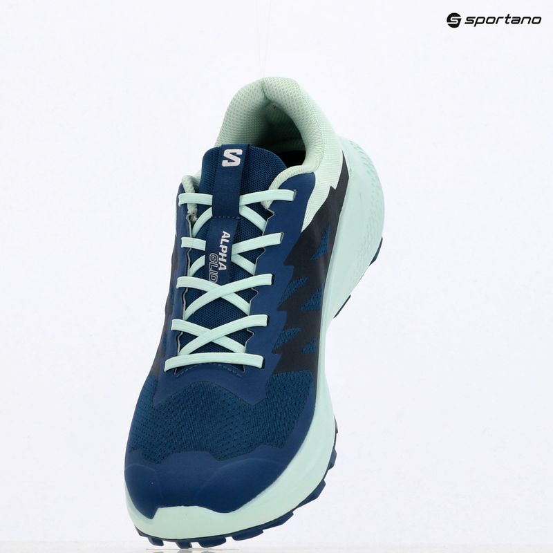 Men's running shoes Salomon Alphaglide poseidon/bay/parakeet 9
