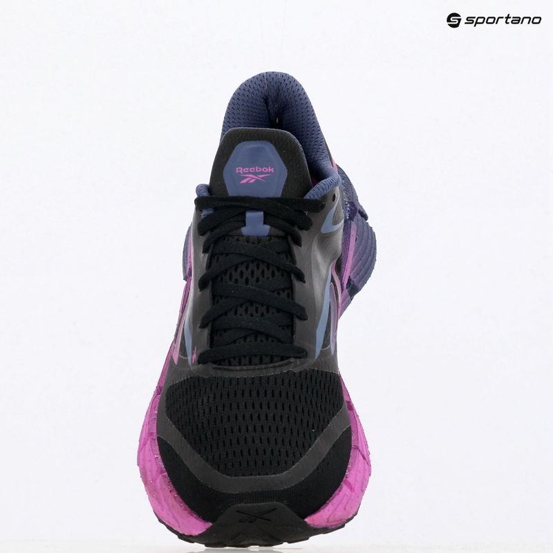 Reebok FloatZig 1 black/twilight purple/purple rave women's running shoes 9