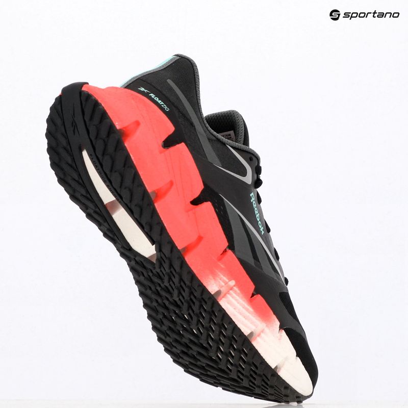 Men's running shoes Reebok FloatZig 1 black/grey 5/white 9
