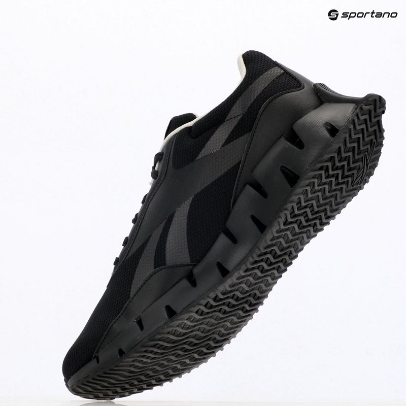 Men's running shoes Reebok Zig Dynamica STR black/washedblack/mistgrey 9