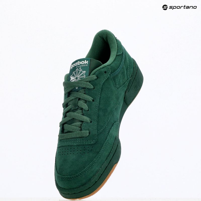 Reebok Club C 85 drkgrn/ftwwht/rbkle3 shoes 9