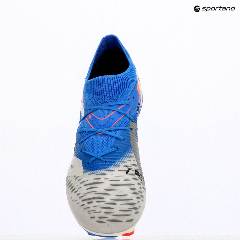 PUMA Future 8 Match Forever FG/AG white/ultra blue/feather gray/puma black/glowing red Men's football boots 9