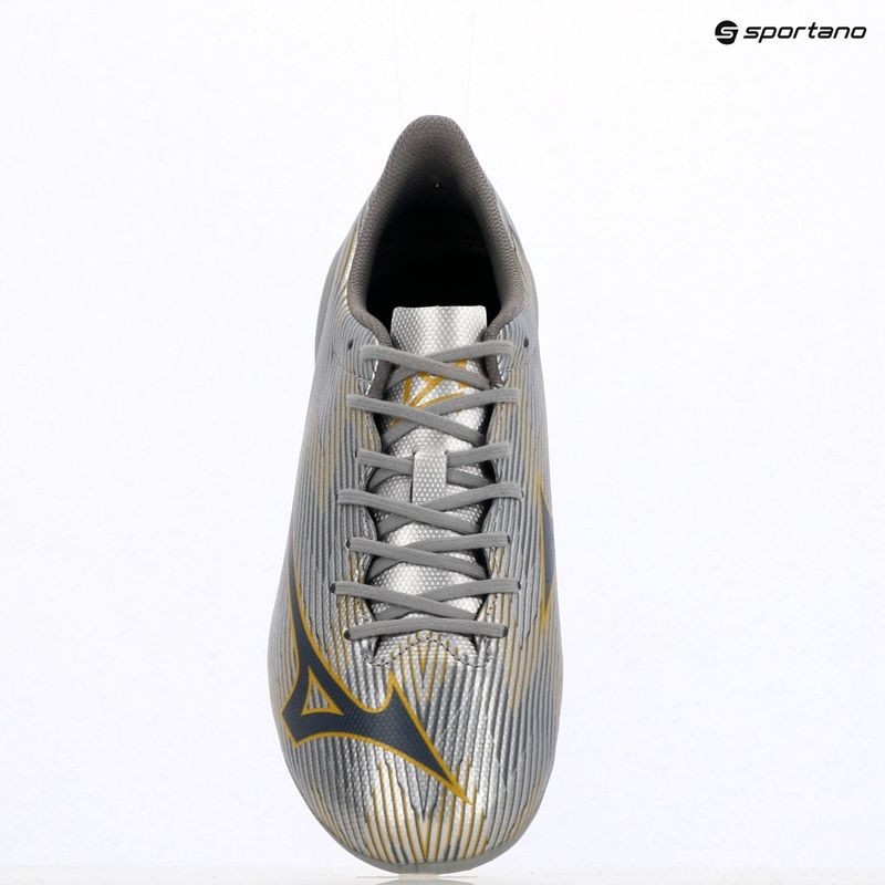 Men's football boots Mizuno α II Select Md galaxy silver/8605 c/gold 9