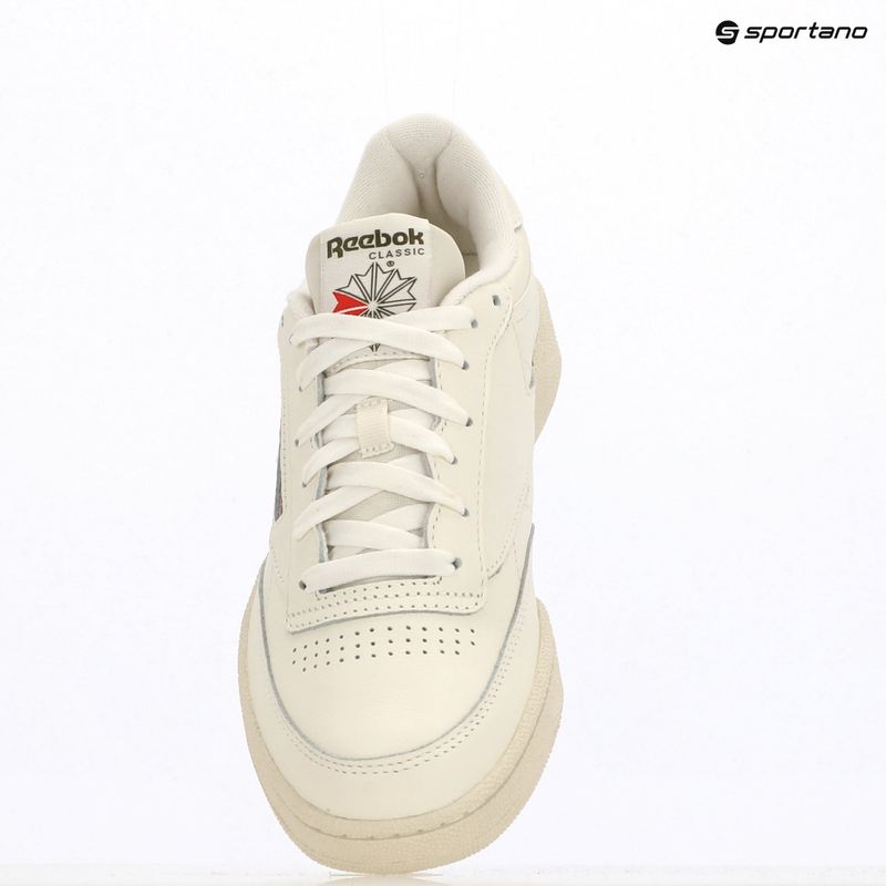Reebok Club C 85 chalk/chalk/hungrn shoes 9