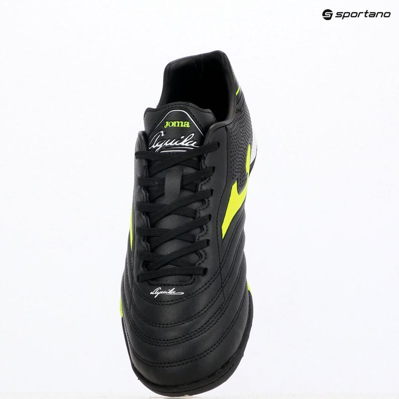 Men's football boots Joma Aguila TF black/yellow 9