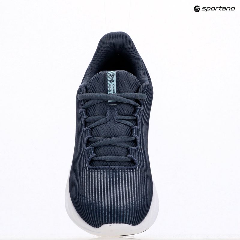 Women's running shoes Under Armour Charged Speed Swift downpour gray/downpour gray/stream 9
