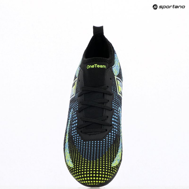 Children's football boots OneTeam Robero Teen FG/AG black/blue 17